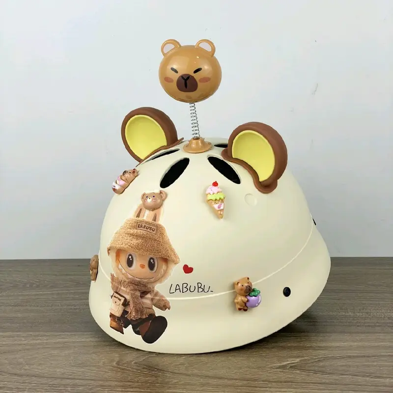 Mũ bảo hiểm Labubu cho bé 10-30 kg - Hat cho trẻ em 3