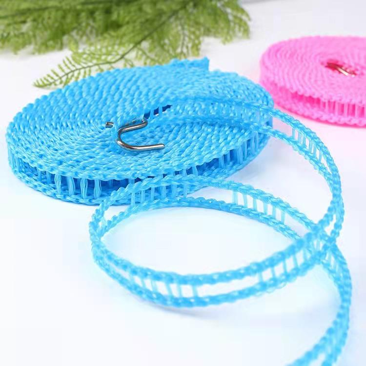 Product Introduction of Wind and Skid Clothesline, Bold Color Bag Fence Clothesline, Quilt Airing Rope, Clothesline, Outdoor Travel Clothesline 7