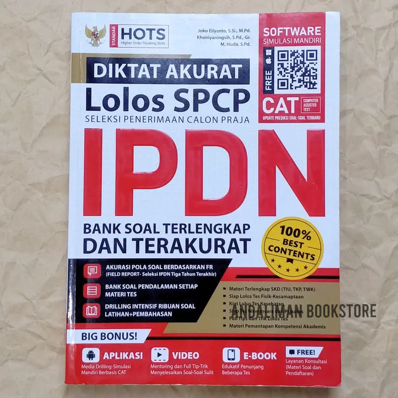 BUKU Tes Bundling-PAKET HEMAT TES 8-Diktat Akurat Lolos IPDN, Diktat Akurat Lolos Psikotes 2
