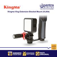 Gambar Kingma Vlog Extension Bracket Mount with 3 Coldshoe ( VL004 ) dari Sentra Digital Kota Surabaya 2 Tokopedia