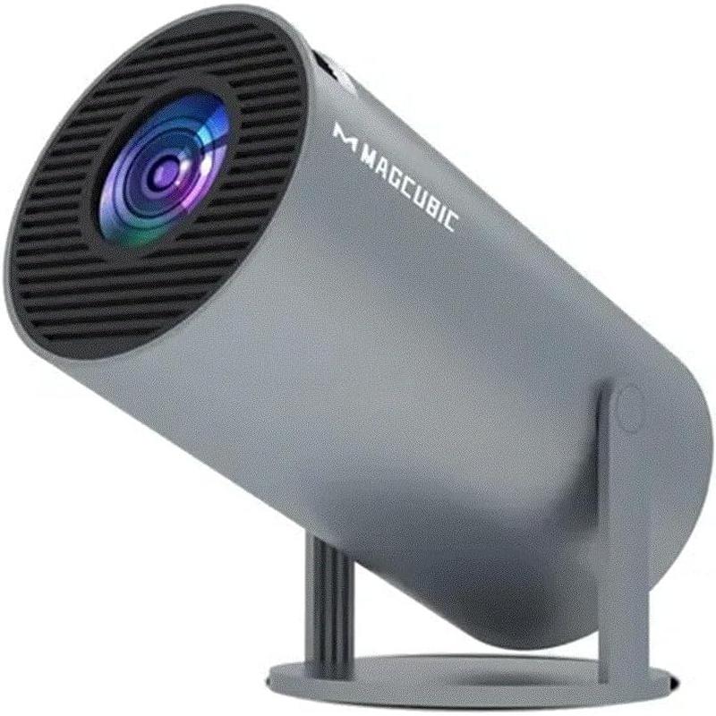 Máy Chiếu mini, HY300 Pro, Tương thích với 4K, 1080P, 1280 * 720P, Wifi6 và 5G Băng tần kép, 5.0 Bluetooth, Hệ điều hành Android 11, Độ sáng 160 ANSI, Có thể xoay được 180 độ, Tính năng hiệu chỉnh Keystone tự động