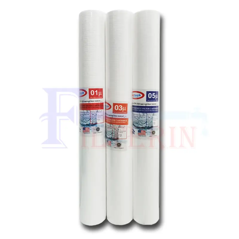 Watertech Catridge Filter Air / Water Filter 20 Inch Penyaring Kadar Lumpur Debu Lumut dan Kotoran Kasar 0