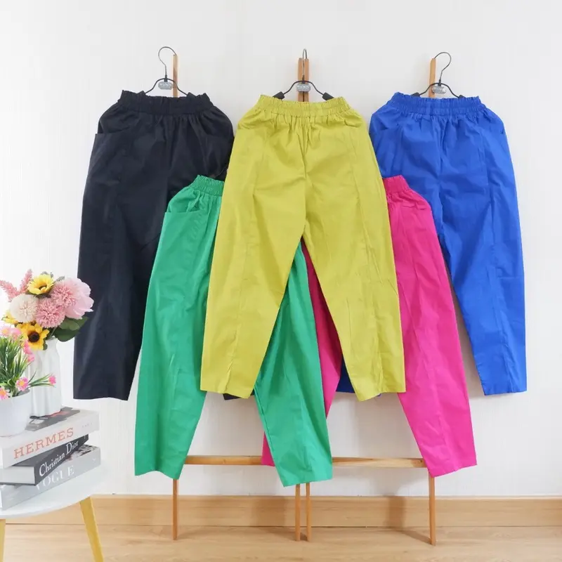 celana anak perempuan bahan catton strech untuk anak 5-12 tahun celana anak tanggung 0