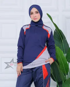 Kaos Wangky Lengan Panjang Atasan Seragam Baju Olahraga /  Baju Olahraga Senam Pria dan Wanita Sport