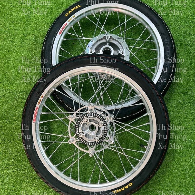 BÁNH CĂM WINNER BẢN ABS KÈM LÒNG ABS ỐC SALAYA NIỀNG NHÔM BANZAI BOUSHI SHARK THÁI FULL VỎ CAMEL GẮN VỪA KHÔNG CHẾ - Phụ Tùng