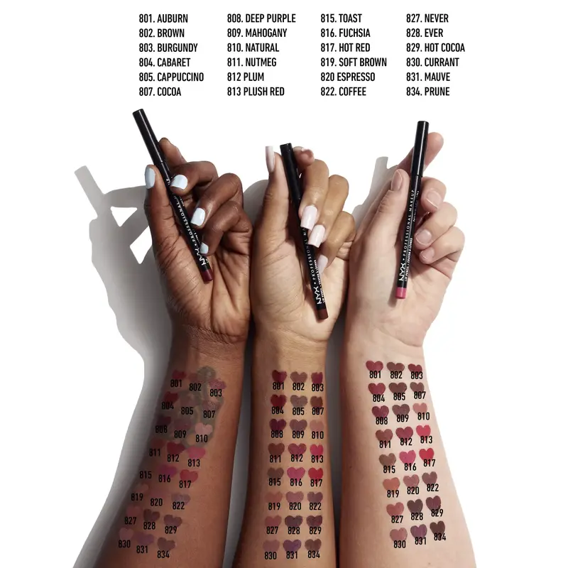 NYX Slim Lip Liner Pencil 1