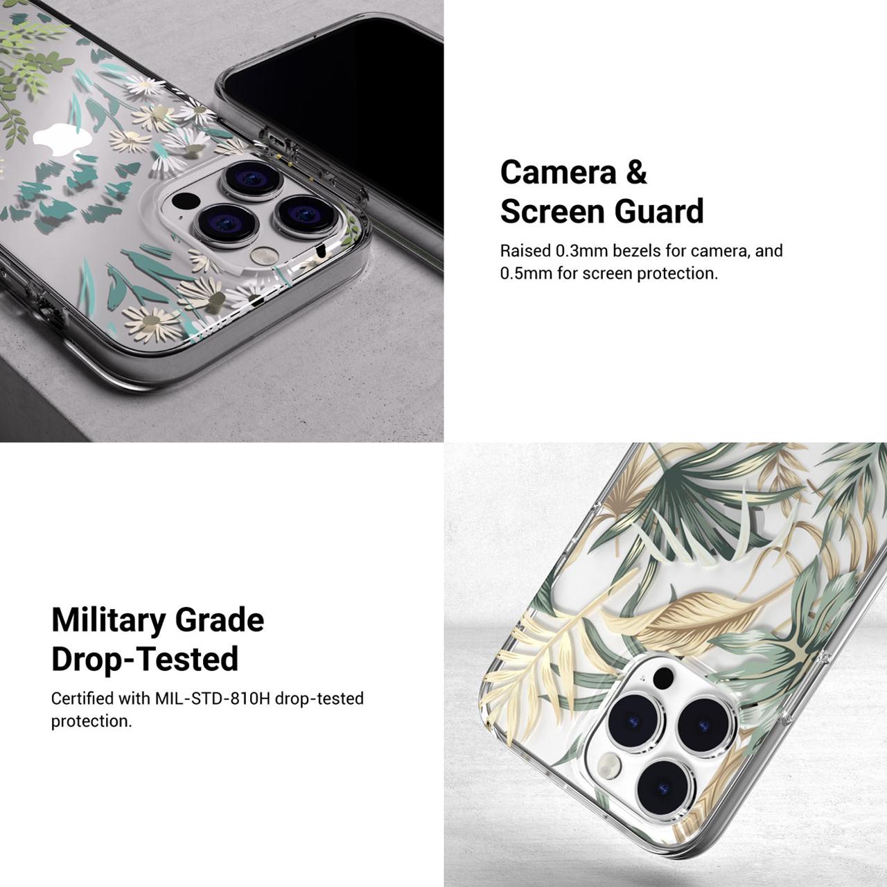 Case iPhone 15/ 14 Pro Max Plus MagEasy Glamour Magnetic Motif Casing