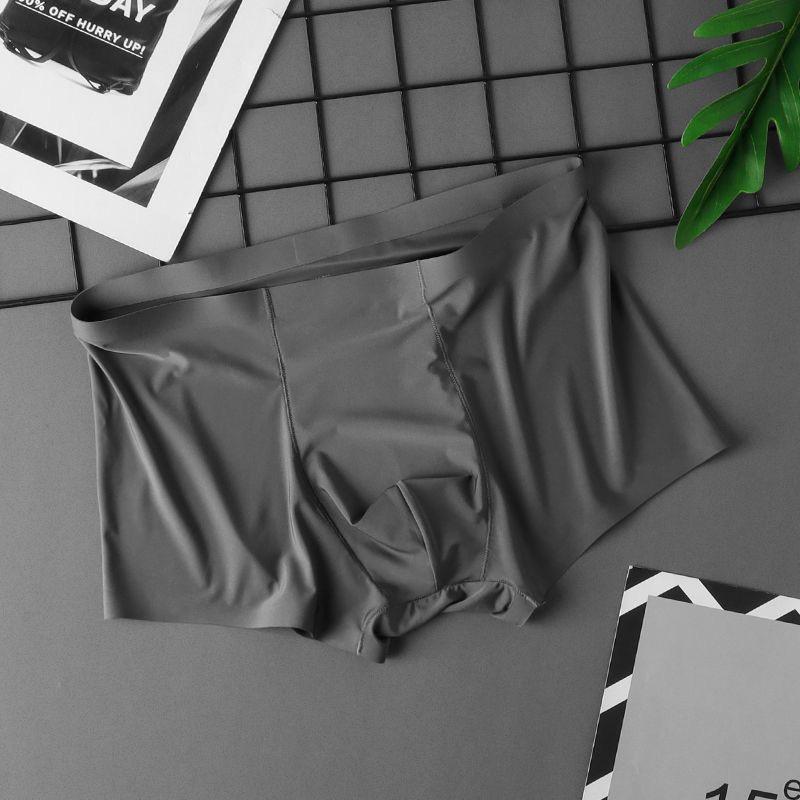 Product Introduction of Combo quần lót nam đúc su nhật bản,quần sịp nam thun lạnh boxer mềm mịn co giãn đàn hồi XM7 Menswear Quần Boxer 15