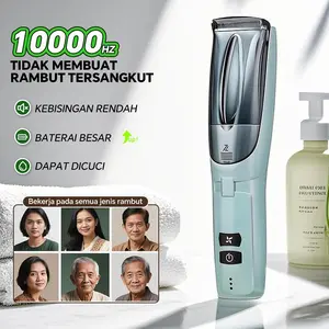 Alat Pencukur Rambut Bayi Otomatis Dengan Vacuum Low Noise Baby Hair Clipper Portable