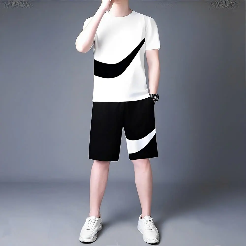 áo thun lạnh mềm mát thấm hút mồ hôi cực tốt size từ 26 ký đến 125 ký Nam Voi Sport Đồng Tập Thể Dục set  bonam đen s thường đỏ/trắng thường Kids