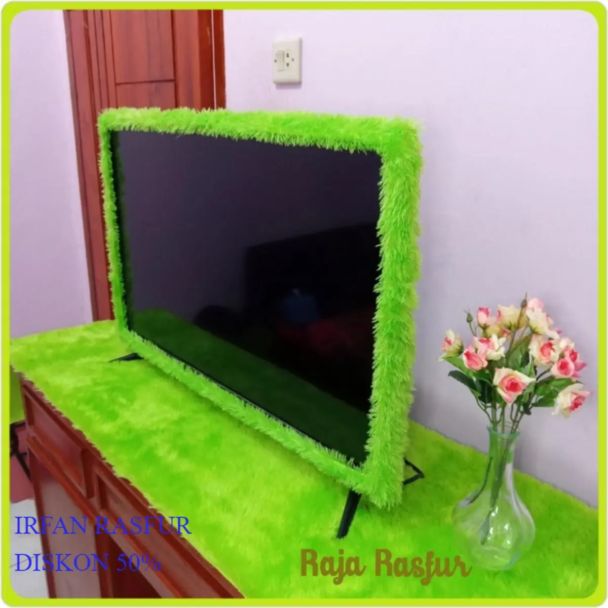 Bando Tv Led Polos Ukuran 14-32inch Bulu Rasfur