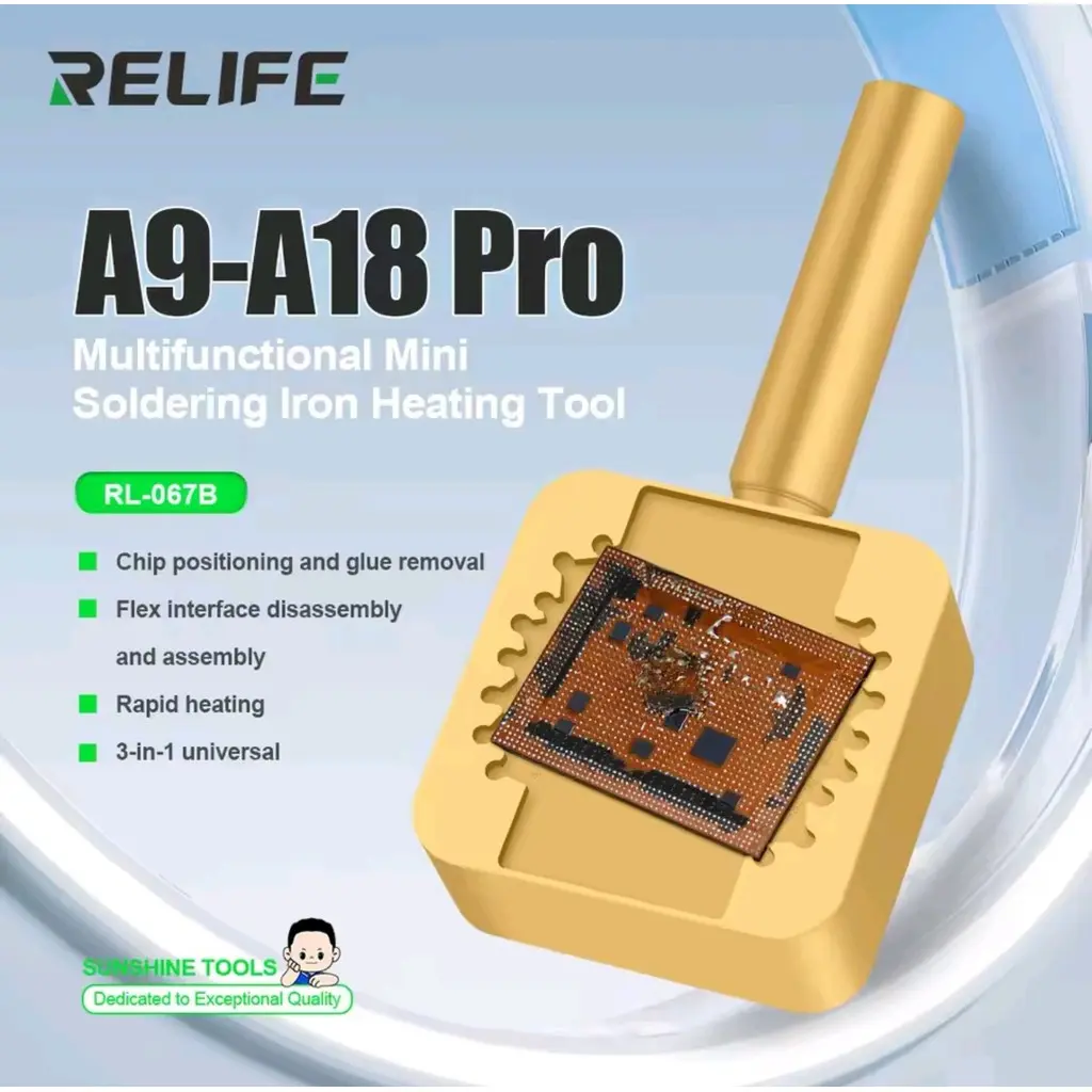 Alat Pemanas Besi Solder Mini Multi Fungsi - Relife RL-067B