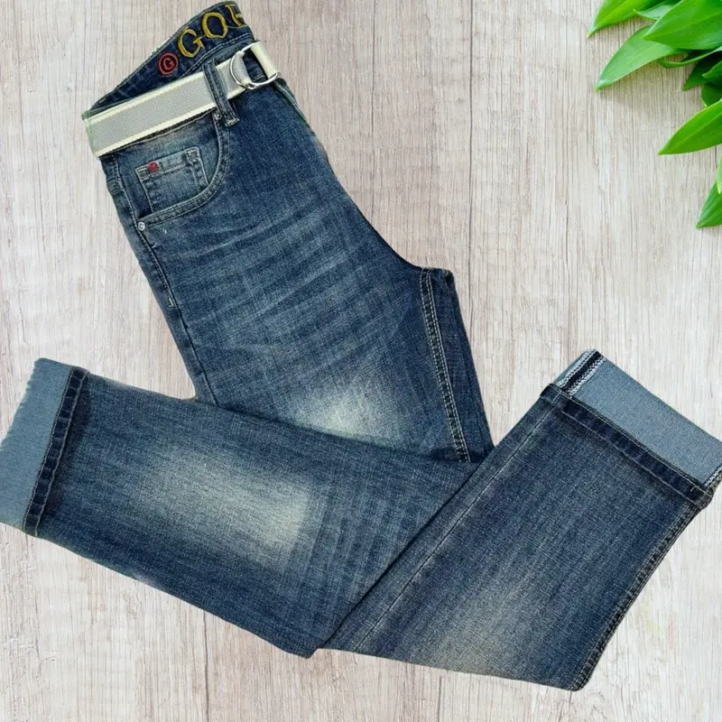 Quần jean dài nam ,quần bò nam ,ống đứng MS DL 13 Menswear Pants Có Túi 2
