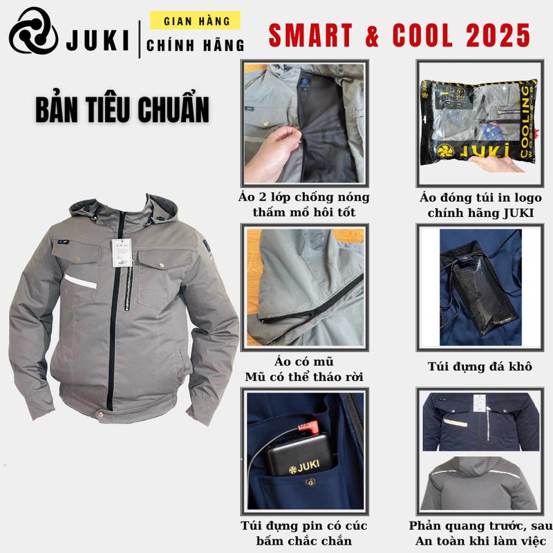 [ Áo Rời, Không Phụ Kiện ] Áo JUKI BẢN TIÊU CHUẨN - Mới Nhất 2025. Không Xù, Kháng Khuẩn, Khử Mùi, Mặc Mát. 1