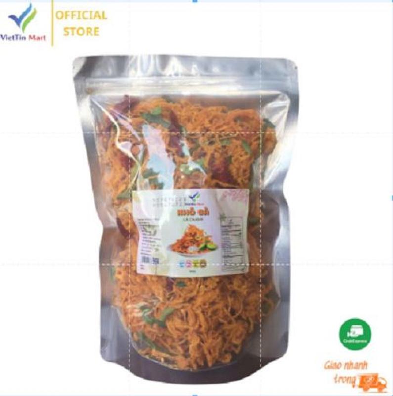 KHÔ GÀ XÉ LÁ CHANH 500G siêu ngon đậm vị Viettin Mart