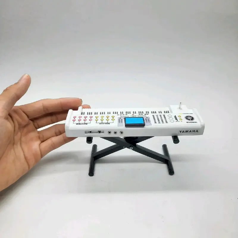 miniatur KEYBOARD skala.1 : 12 hiasan rak dinding rak kaca pajangam dekorasi rumah 1