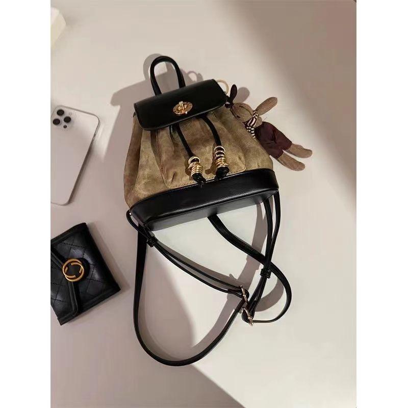 Product Introduction of Oil Painting Light and Shadow Niche High-Grade Backpack New Popular Super Popular Portable Shoulder Messenger Bag 4
