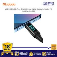 Gambar MCDODO USB-C to Lightning Cable CA-1030 1.2M Smart Digital Display Quick Charge Data iPhone iPad Pro dari Sentra Digital Kota Surabaya 4 Tokopedia