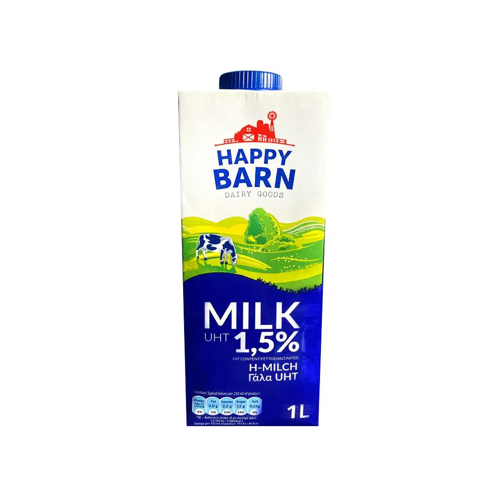 Happy Barn UHT Low Fat Milk 1.5% - TikTok Shop Philippines