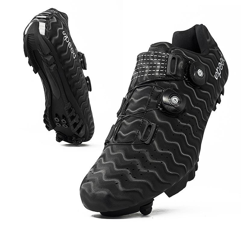 Product Introduction of Factory Direct Sale Road Race Outdoor Bicycle Cycling Shoes Double Swivel Buckle Large Size Export Lockable Cycling Shoes No 11
