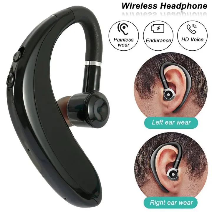 DW - [ COD GERATIS ONGKIR ] Headset Bluetooth S109 Single Earphone Wirelles Cocok Untuk Semua Hp Others Full Bass Gaming Murah Termurah Bergaransi Kabel On Ear Earphones Headphones