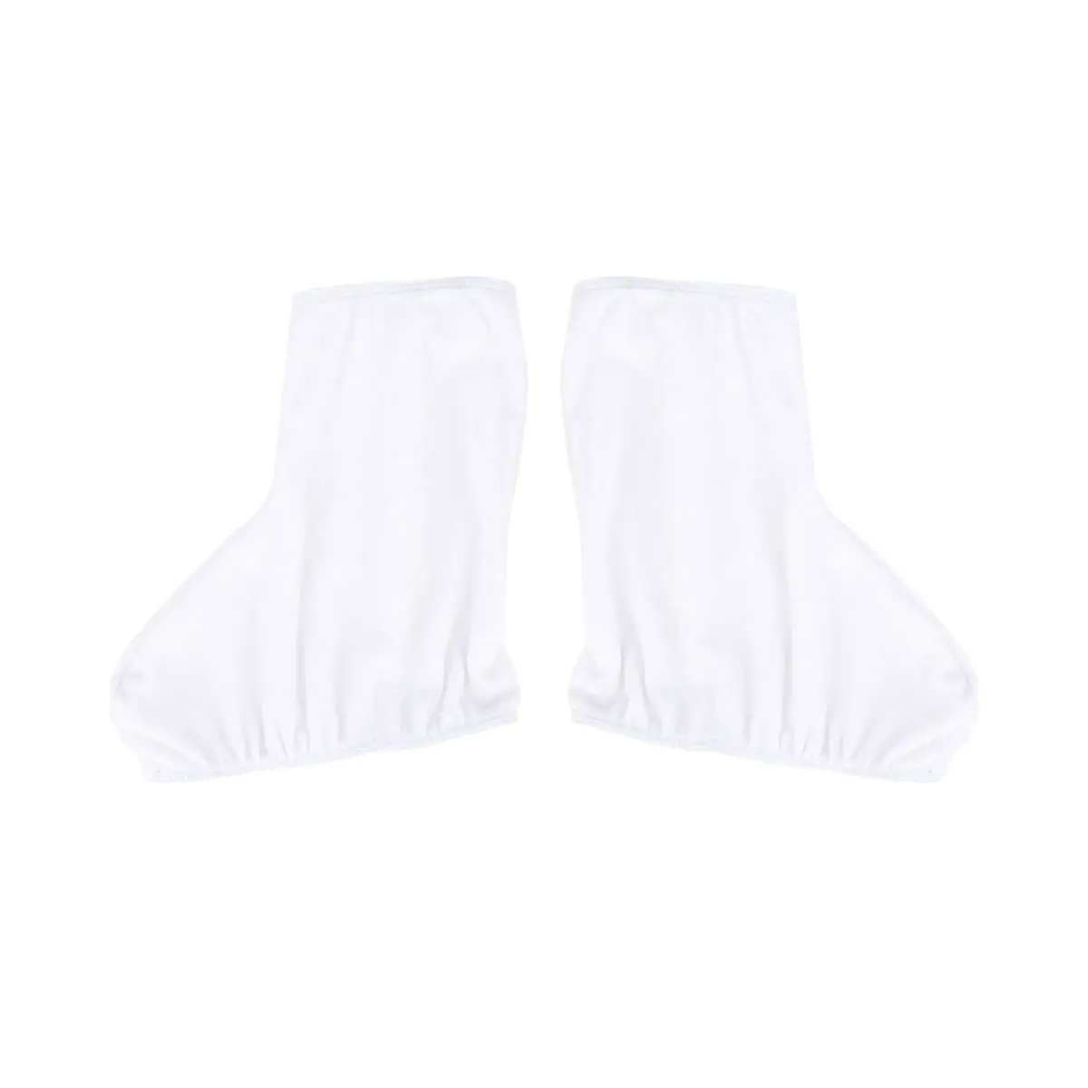 Skate Covers Shoe Protector Ice Skates Mittens Child White