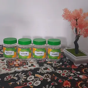 Toples Bumbu Dapur Hijau estetik