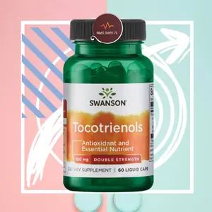 swanson Tocotrienols 100 mg 60 capsules double strength