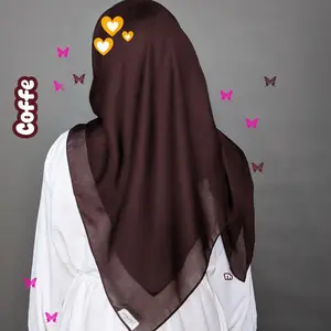 Bella Square Coffe | Plain Square Mahogany Soft Yellow | Hijab Lebaran 2026 | Bella Square Hijab | Hijab Bella Square Premium | Hijab Polycotton Premium | Hijab Segi Empat - PERMATA CAHAYA KERUDUNG