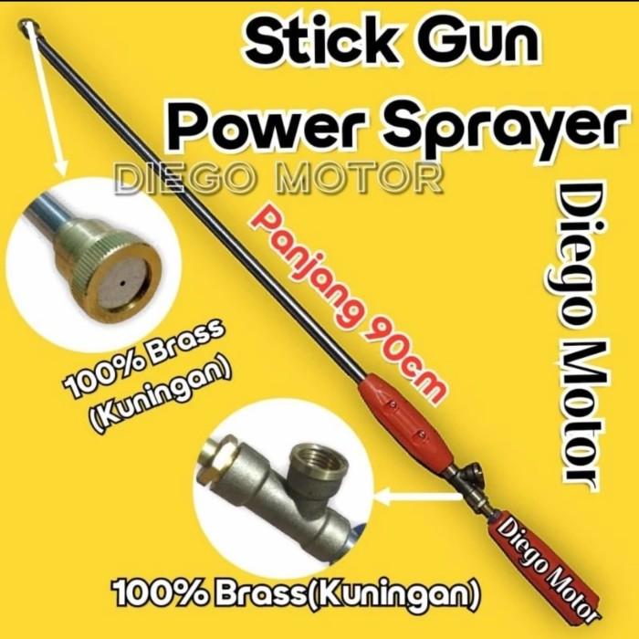 90cm Gun stik Stick doorsmeer pompa steam stim tekanan tinggi Power sprayer 90 cm 1