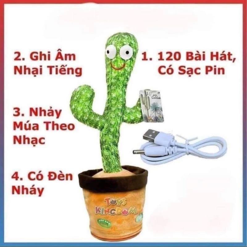 Cây Xương Rồng Nhảy Múa Phát Ra Âm Thanh Vui Nhộn Cho Bé - có nhại tiếng + bài hát Đồ Chơi