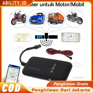 GT02A Pelacak Motor/Mobil GPS Tracker APP GPS Tracker GSM GPRS Kendaraan Pencari Lokasi Waktu Nyata Mobil Motor Anti Maling