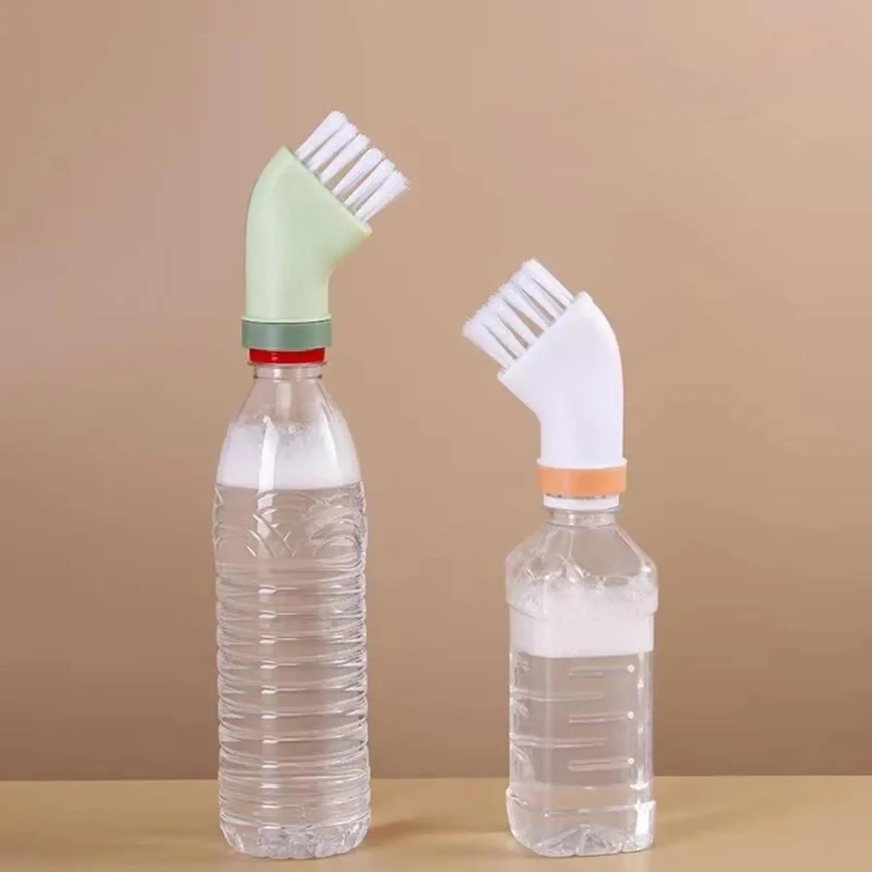 (Life simplifyy)Household Corner Can Connect Mineral Water Bottles Brush