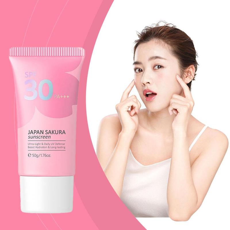 Product Introduction of LAIKOU JAPAN Sakura Sunscreen SPF 50 PA UV Protector 50g 34