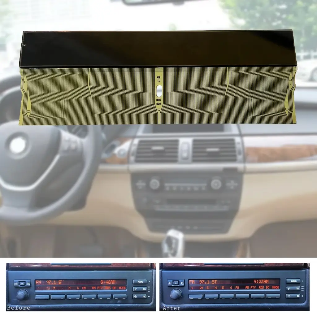 Quan For E53 E38 E39 X5 Instrument Cluster Pixel Display Repair Ribbon Cable