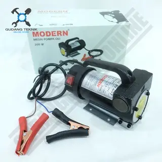 Pompa Oli AKI FY607DC MODERN / Pompa Minyak Oli Solar Bensin - Oil Pump ACCU FY 607 DC MODERN 4