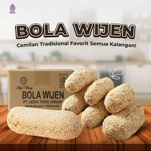 Kue Wijen buatan tangan yang sangat lezat, renyah dan lezat, cocok untuk segala usia 250g/500g/1000g