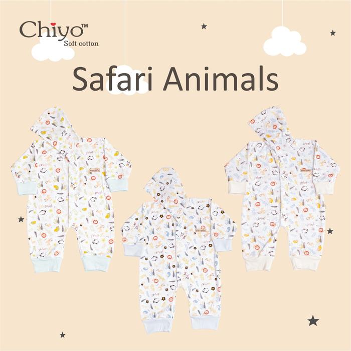 Gambar Kodok Panjang Buka Kaki-Topi Motif Safari Animals Size 0-3 Bayi Katun dari Chiyo Officially Kab. Bandung Tokopedia