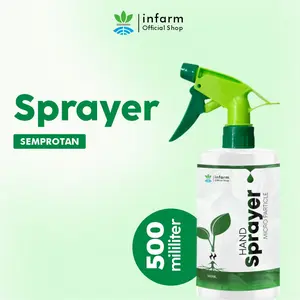 INFARM - Botol Sprayer 500Ml Untuk Tanaman Infarm sprayer  Botol Spray Botol Siram Tanaman Botol Spray Tebal dan Tahan Banting Semprot Pupuk dan Pestisida Lebih Mudah Praktis Anti Ribet Sprayer 500 mililiter Bahan Plastik Tebal Alat Kebun Botol Semprotan