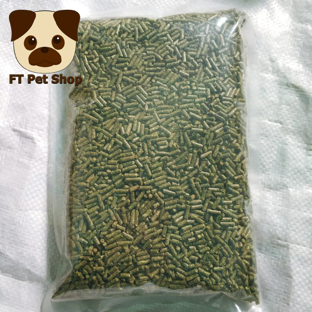 Cỏ Alfalfa Cỏ Linh Lăng Nén Viên Cho Thỏ, Bọ Ú, Gà túi. 1kg