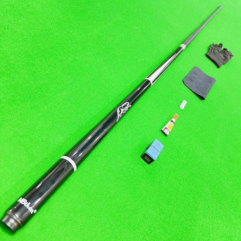 New Upgrade Black Panther Black Technology Removable Split Carbon Billiard Cue Entry Level Snooker Small Medium Large Table Tennis 1