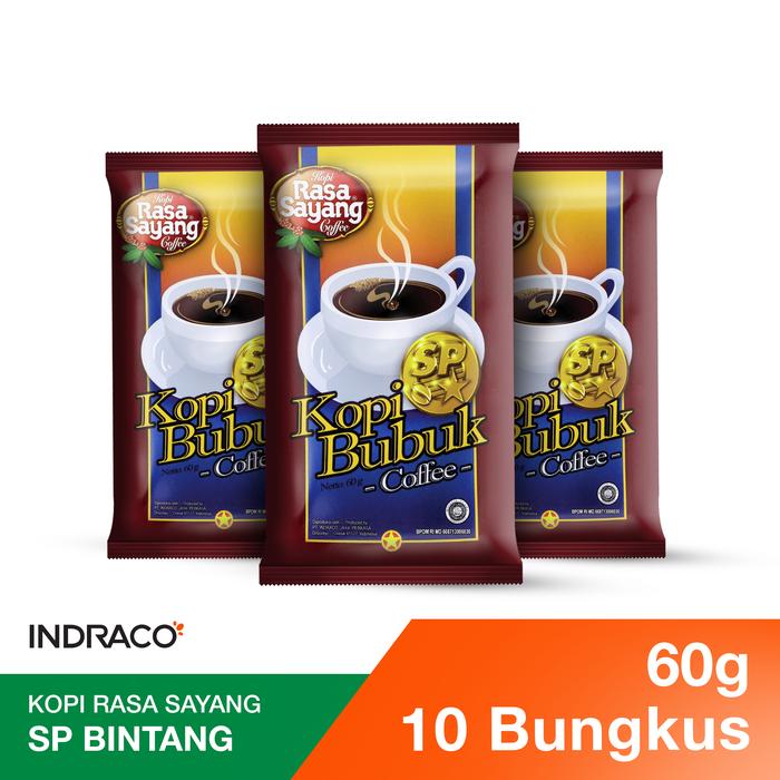 Gambar Rasa Sayang Kopi SP Bintang (10 sachets x 60g) dari INDRACO Store Kab. Gresik Tokopedia