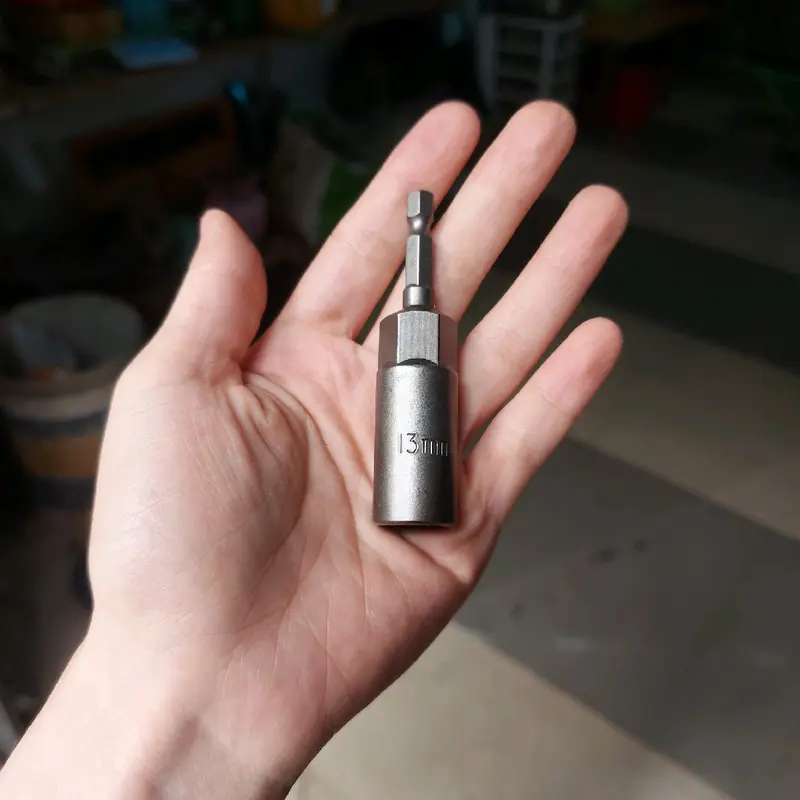 đầu chụp bulong 13-15-17-19mm dài 8cm gắn máy bắn vít 1