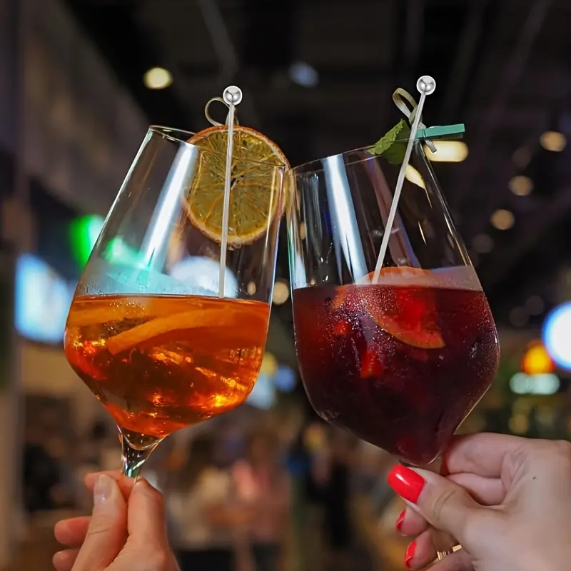 Tusuk Buah Cocktail Garnish Pin Stainless isi 10 6