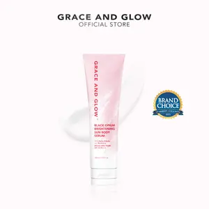 Grace & Glow Brightening Sun Lotion Body Serum SPF 30 PA+++ | Sunscreen | - Sunblock Badan Anti UV with Arbutin + Bearberry