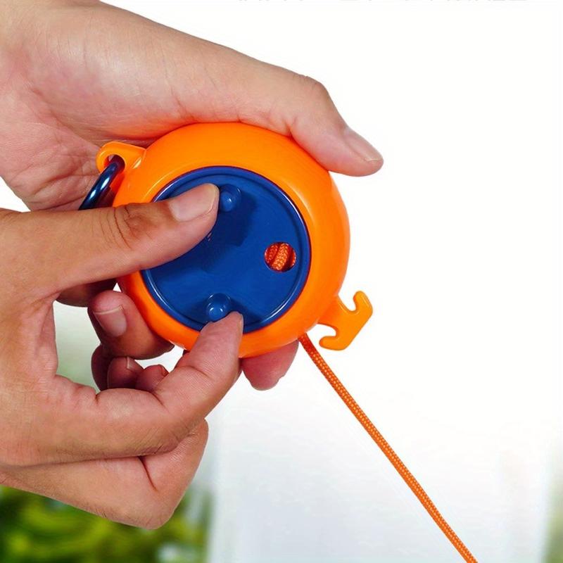 Product Introduction of Portable Clothes Drying Line for Camping and Travel - Lightweight and Compact with 12 Clothespins Included Anti slip clothes drying rack, hotel indoor retractable non perforated clothes drying rope Accessory Laundry 1