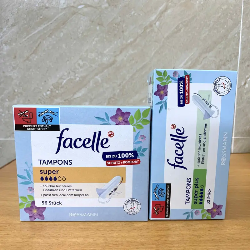 BVS Chống Tràn, Combo Tampon Facelle Size 4 + 5 Giọt, Dành Cho Những Ngày "Dâu" Nhiều Và Rất Nhiều Của Chị Em Phụ Nữ 2