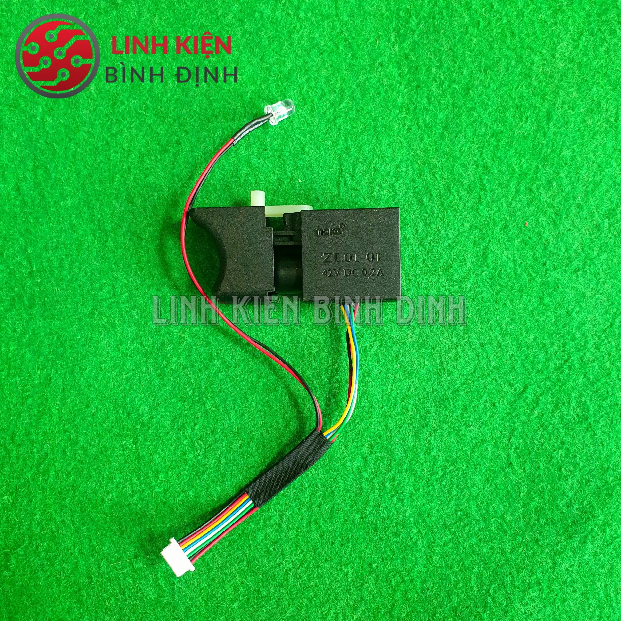 Công tắc máy khoan pin Makita, cò máy khoan pin Makita không chổi than