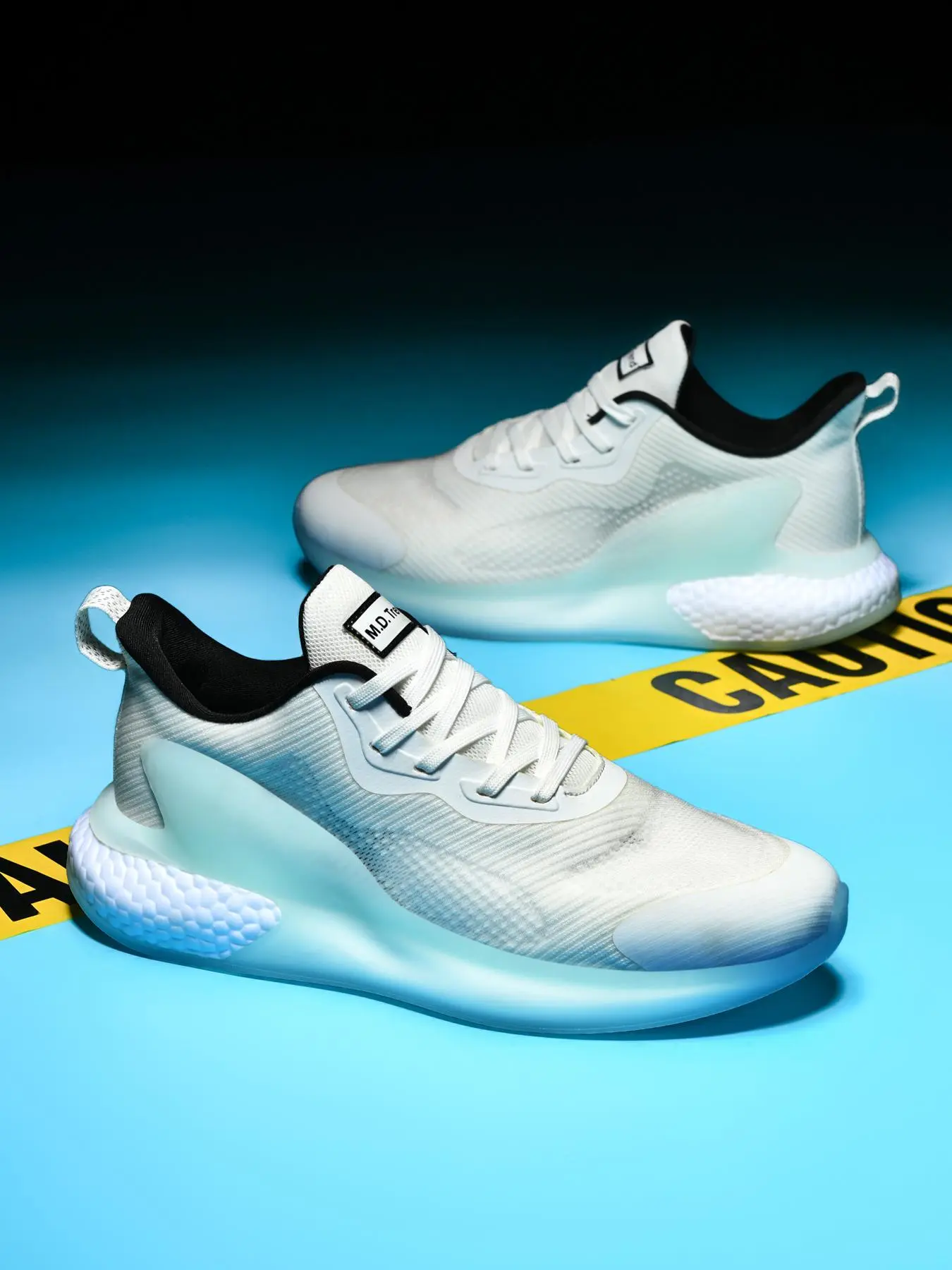 Men's Fashionable Lace Up Low Top Sneakers, Casual Comfortable Breathable Sports Running Shoes, Trendy All-match Sneakers for Daily Wear