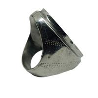 Gambar Emban Cangkang Ring Cincin Baja Putih Jumbo 35x20- VeE Cincin Pria - 8 dari Vee Jewelry Store Kota Bekasi 3 Tokopedia